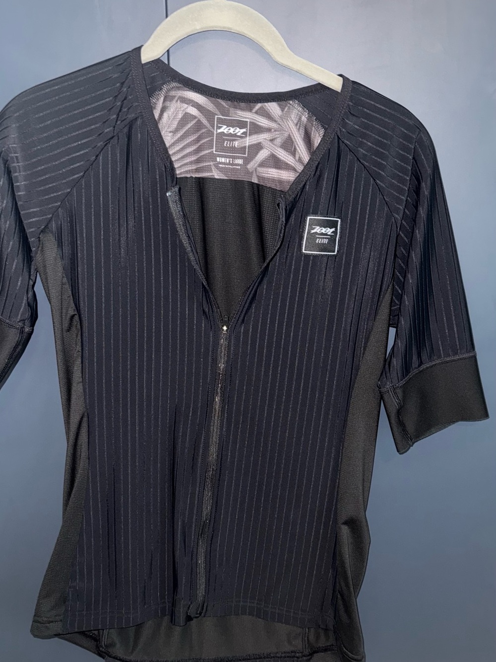 Zoot Elite Gray and Black Women's Cycling Jersey